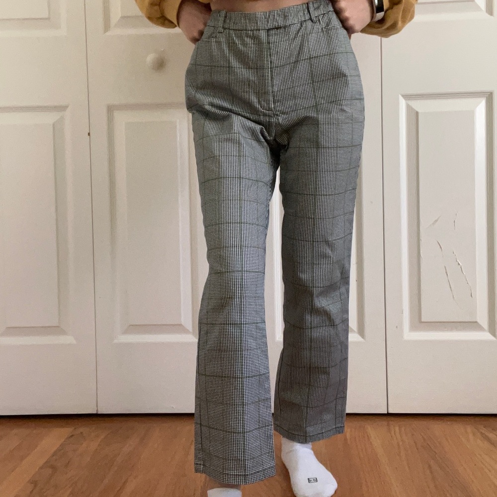 Elle Sports plaid pants